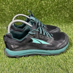 Altra Lone Peak 6 Trail Running Shoes Gray Green Hiking Womens Size 9